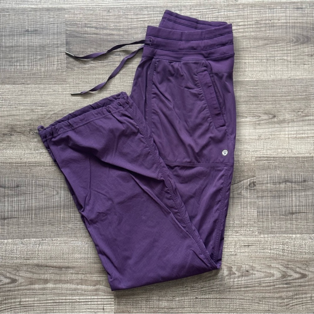 Lululemon Athletica Purple Straight Leg Pants